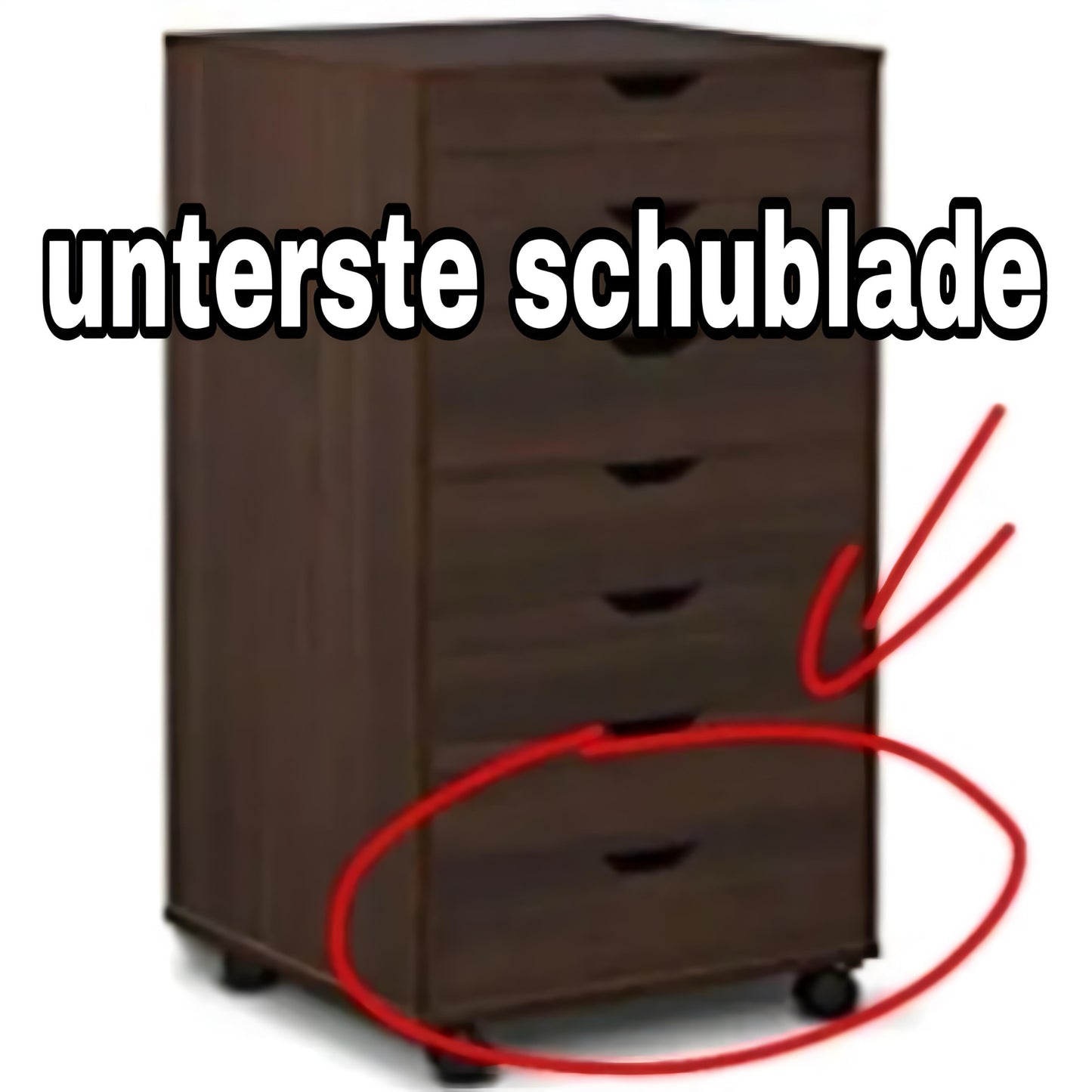 UNTERSTE SCHUBLADE