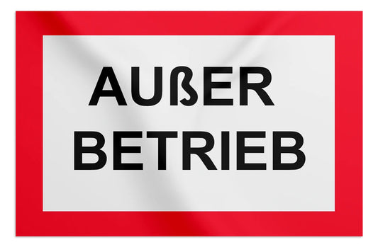 AUßER BETRIEB