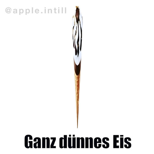 GANZ DÜNNES EIS