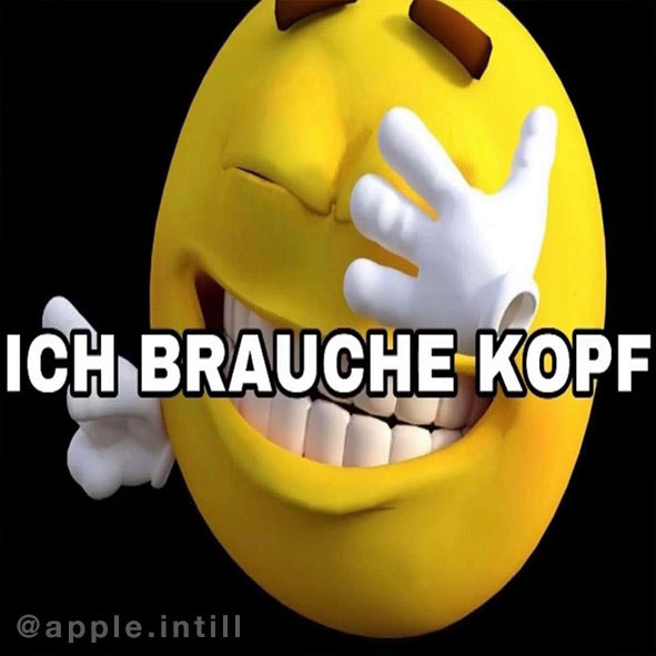 ICH BRAUCHE KOPF