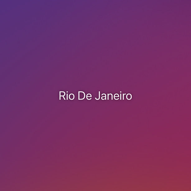 RIO DE JANEIRO (FILTER)